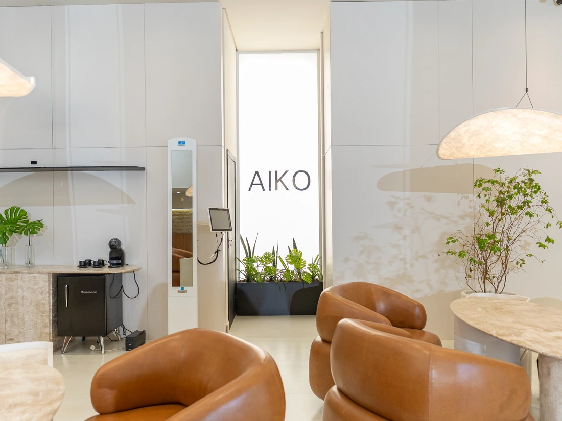 Espaço técnico da Ótica AIKO
